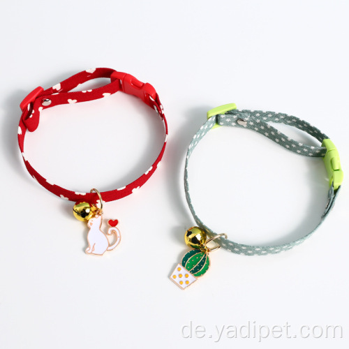 Süßes Katzen-Süßigkeits-farbiges Halsketten-Hundehalsband